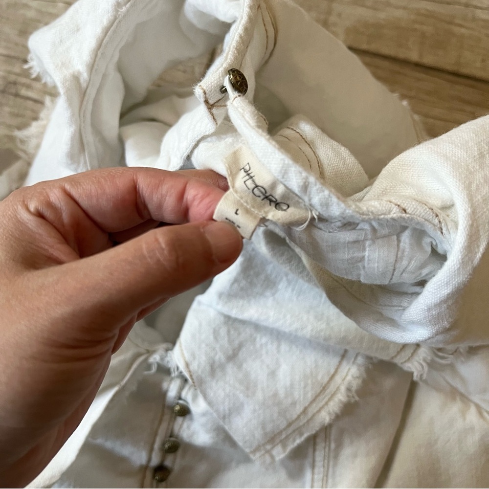 Pilcro ruffle v neck dress - Picture 4 of 5